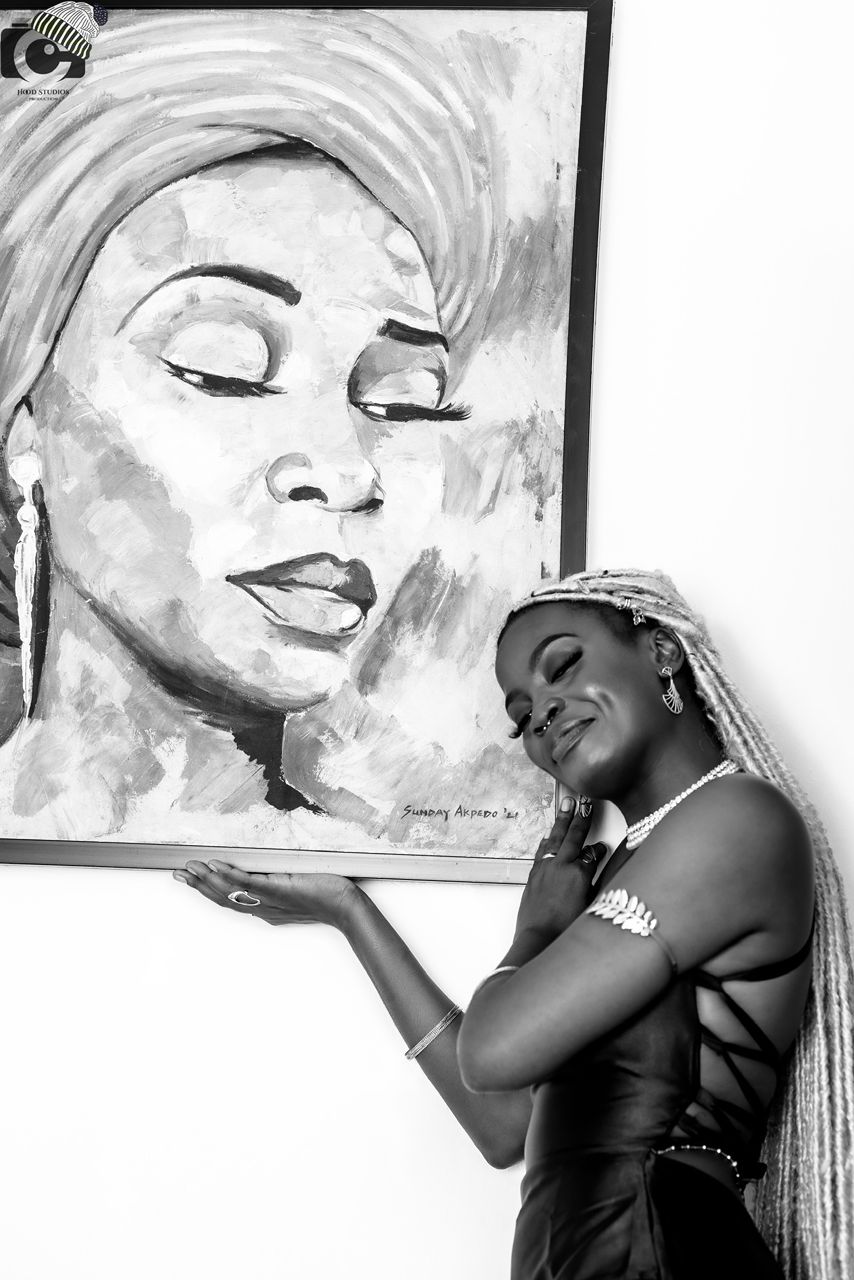 Art-inspired portrait session